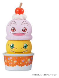 (Pre-order) Digimon Adventure Tsumichen Stack up & Change Minifigures 8 cm Blind Box Display (8) (Repeat)