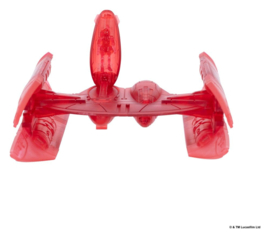 (Pre-order) Star Wars Medium Vehicle & Figure set Hyena Vulture Bomber (Red Hologram) & Battle Droid (Chase)