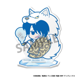 Gintama Acrylic Figure Prince Hata & Animals of Ice 6 cm Display (6)