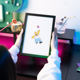 (Pre-order) The Simpsons Framed LED Poster 20 x 28 cm