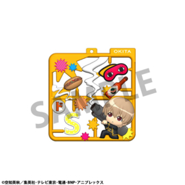 (Pre-order) Gintama Plat Collection Keychain Assortment (4)