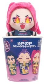 (Pre-order) KPOP Demon Hunters Mini Ramyeon Cups 10 cm Blind Box Display (8)