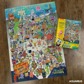 (Pre-order) SpongeBob Jigsaw Puzzle Cast (1000 pieces)