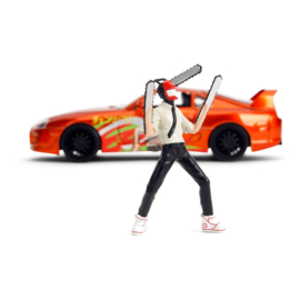Chainsaw Man Diecast Model 1/24 1995 Toyota Supra