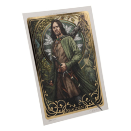 (Pre-order) Lord of the Rings Art Print Aragorn Art Card 14 x 21 cm Limited Edition