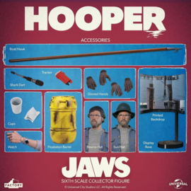 (Pre-order) Jaws Action Figure 1/6 Hooper 30 cm