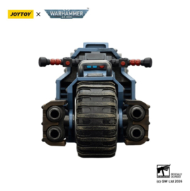 (Pre-order) Warhammer 40,000 Raider-pattern Combat Bike Space Wolves with twin-linked bolt rifles 22 cm