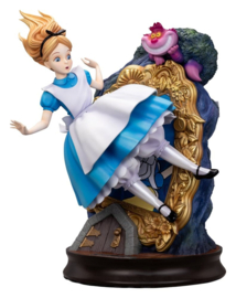 (Pre-order) Alice in Wonderland Master Craft Statue Alice & The Cheshire Cat 40 cm