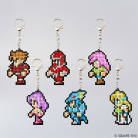 (Pre-order) Final Fantasy Pixel Remaster DIY Pixel Art Keychain Collection Vol.2 Blind Box Display (6)