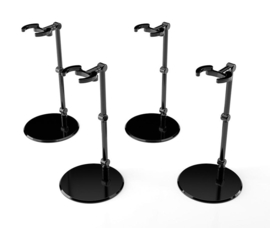 (Pre-order) The Simple Stand Mini Nendoroid More for Mini Figures & Models mini Black 4er-Pack 