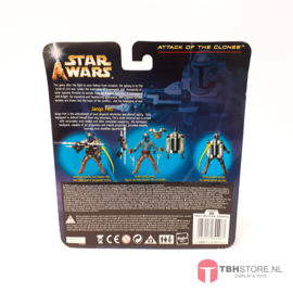 Star Wars Attack of the Clones Jango Fett with Electronic Jetpack