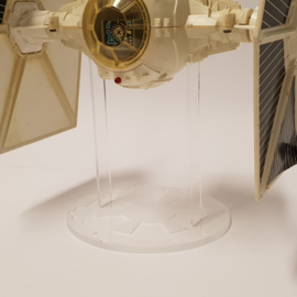 Tie Fighter (White) + Display stand