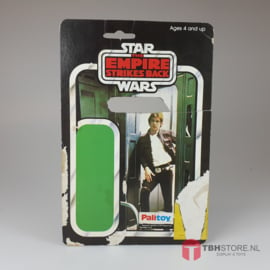 Vintage Star Wars - Cardback Han Solo Bespin 21 back Clipper Yellow Wrap