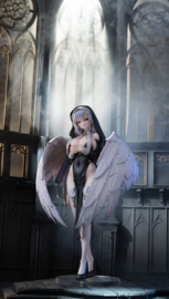 (Pre-order) Original Character PVC Statue 1/6 Angel Sister Holy Wing Normal Edition 28 cm      