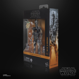 PRE-ORDER Star Wars The Black Series IG-12 & Grogu Deluxe