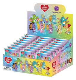 (Pre-order) Care Bears 3D PVC Bag Clips Series 3 Blind Bag Display (24)