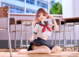 (Pre-order) Strawberry 100% Desktop Cute PVC Figure Satsuki Kitaoji (School uniform Ver.) 18 cm