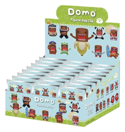 (Pre-order) Domo-kun 3D PVC Bag Clips Series 1 Display (24)