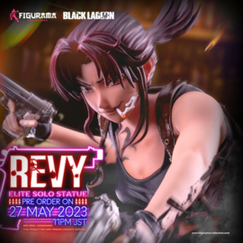 (Pre-order) Black Lagoon Elite Exclusive Statue 1/4 Revy 53 cm