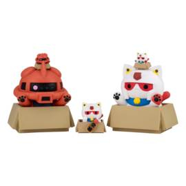 (Pre-order) Mobile Suit Gundam Mega Cat Project Nyandam Trading Figure Luckycat 6 cm Blind Box Assortment (6)