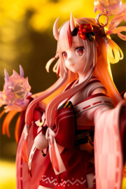 (Pre-order) Hololive Production PVC Statue 1/7 Nakiri Ayame Shrine Maiden Fortune Outfit Ver. 26 cm   
