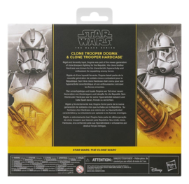 Star Wars: The Clone Wars Black Series Action Figure 2-Pack Clone Troopers Dogma & Hardcase 15 cm