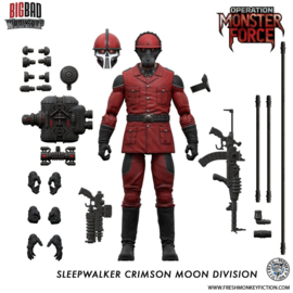 PRE-ORDER Operation: Monster Force Action Figure 1/12 Sleepwalker Crimson Moon Division 15 cm