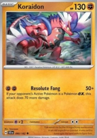 Pokémon TCG - Koraidon - Stellar Crown - 090/142 Reverse Holo