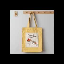 (Pre-order) Howl's Moving Castle Tote Bag Calcifer & Heen