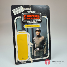 Vintage Star Wars Cardback Imperial Commander ESB Clipper