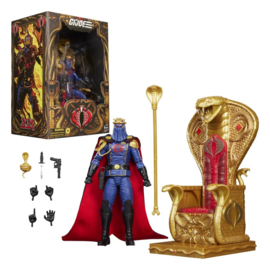 (Pre-order) G.I. Joe Classified Series Action Figure Cobra Commander in Dress Uniform & Throne 15 cm