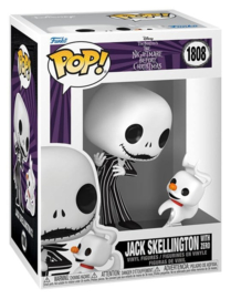 The Nightmare Before Christmas POP! & Buddy Vinyl Figure Jack & Zero 9 cm