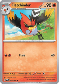 Pokémon TCG - Fletchinder - Reverse Holo - Perfect Order - 013/088
