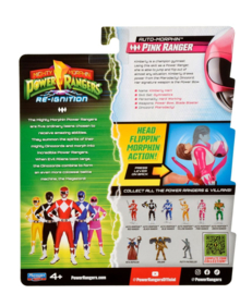 (Pre-order) Mighty Morphin Power Rangers Action Figure Auto-Morphin Pink Ranger 12 cm
