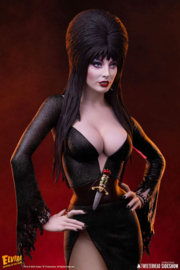 (Pre-order) Elvira: Mistress of the Dark Maquette 1/4 Elvira (Black Glitter Dress) 48 cm