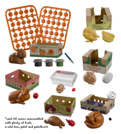 (Pre-order) Fruit Box Stowaways DIY Craft Kit Blind Box Display (6)