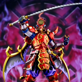 PRE-ORDER Yu-Gi-Oh! Monster Figure Collection Statue PVC Legendary Six Samurai Shi En 35 cm