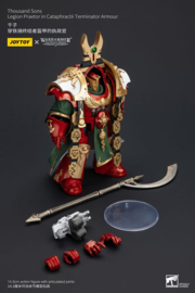 PRE-ORDER Warhammer The Horus Heresy Action Figure 1/18 Thousand sons Legion Praetor in Cataphractii Terminator Armour 12 cm