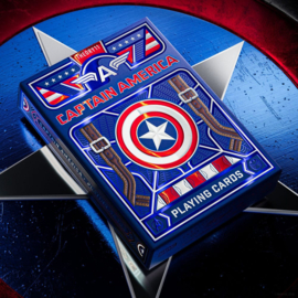(Pre-order) Captain America Playing Cards Patriotic Design