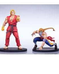 PRE-ORDER Street Fighter Street Jam Statuen 1/10 Ken & Vega Set