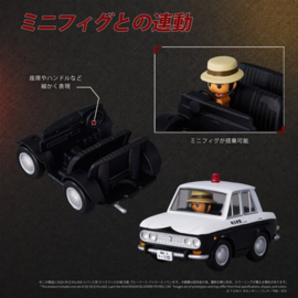 (Pre-order) Lupin the Third: The Castle of Cagliostro Q Village PVC Figure Bluebird Patrol Car 9 cm