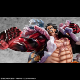 (Pre-order) One Piece Portrait.Of.Pirates SA-Maximum PVC Figure Monkey D. Luffy Gear 4 Bounce-Man 10th Limited Ver. 30 cm