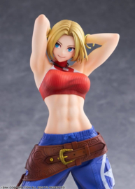 (Pre-order) Fighting Girls Collection The King of Fighters XV PVC Figure 1/7 Blue Mary AmiAmi Limited Edition 26 cm