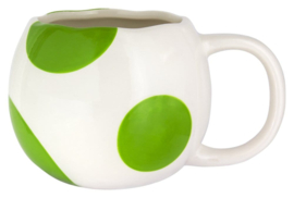 (Pre-order) Super Mario Mug Yoshi Egg Shaped V2