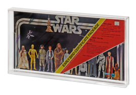 (Op aanvraag) Vintage Star Wars Early Bird Certificate Acrylic Display Case