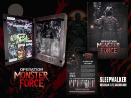 PRE-ORDER Operation: Monster Force Action Figure 1/12 Sleepwalker Obsidian Elite Guardsmen 15 cm