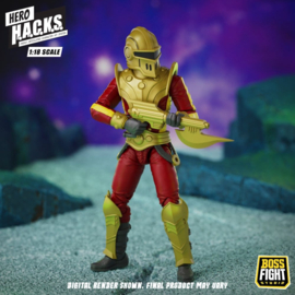 (Pre-order) Hero H.A.C.K.S. Core Action Figure 1/18 Heroes and Villains Wave 1 Stellar Guard: Cosmic Defender of Accord