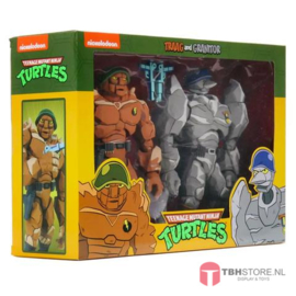 Teenage Mutant Ninja Turtles (TMNT) 2-Pack Traag & Granitor