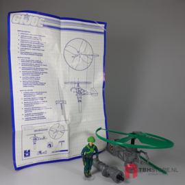 G.I. Joe Battle Copter met instructies en Major Altitude (v1)