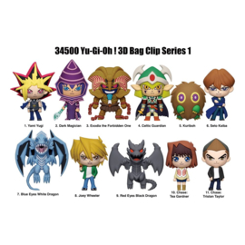 PRE-ORDER Yu-Gi-Oh 3D PVC Bag Clips Series 1 Display (24)